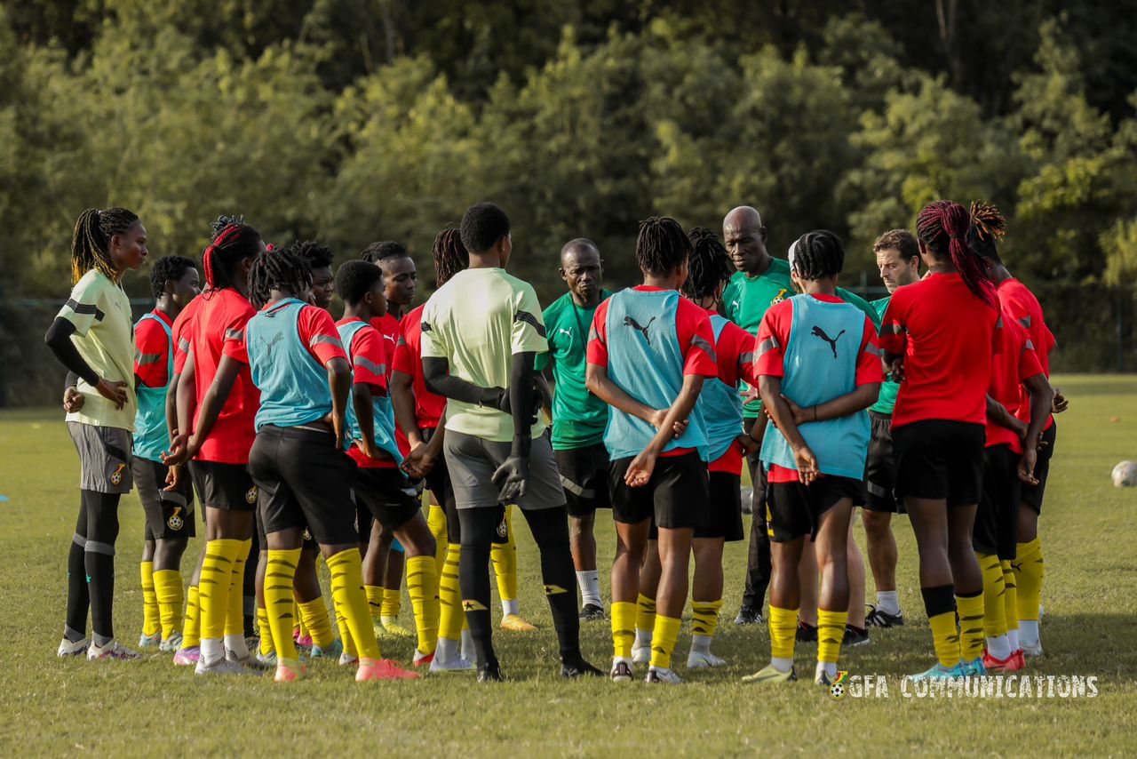 Black Queens hold first training in Accra ahead of Namibia qualifier