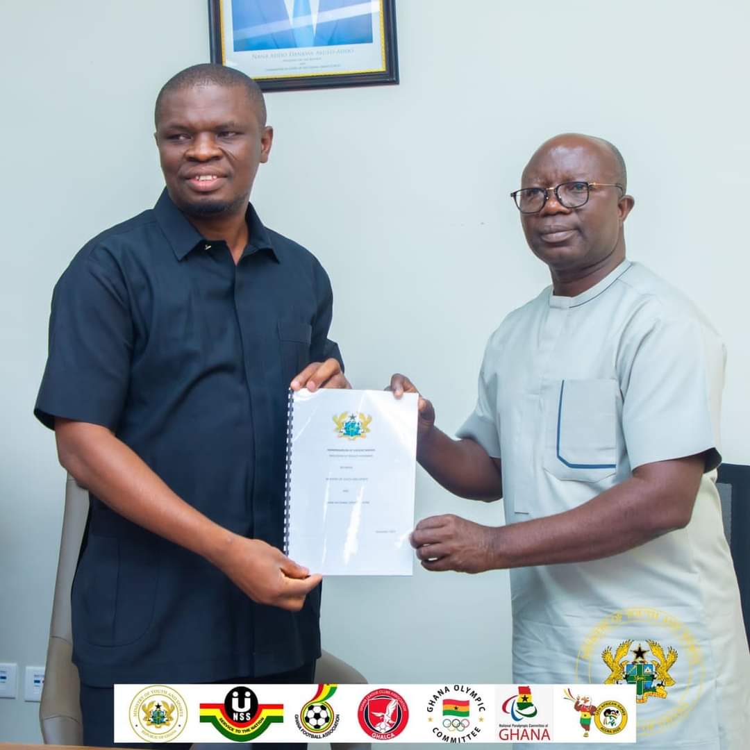 MINISTRY OF YOUTH AND SPORTS AND NATIONAL SERVICE SCHEME SIGNS MoU TO ADVANCE GHANA’S SPORTS SECTOR