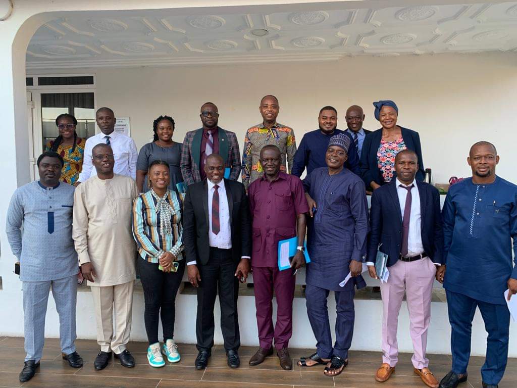 JUDICIAL COMMITTEE MEETS GHANA JUSTICE DELIVERY INSTITUTIONS