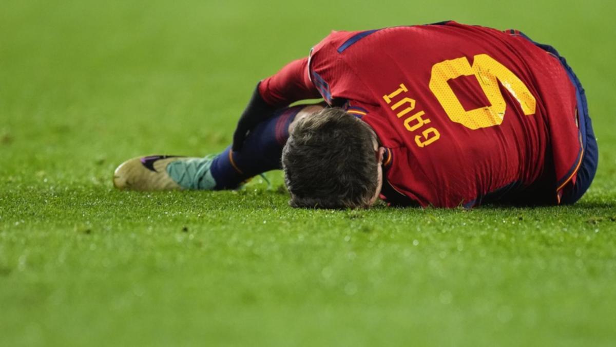 Barcelona midfielder Gavi tore ACL on Spain duty and will have surgery, club confirms