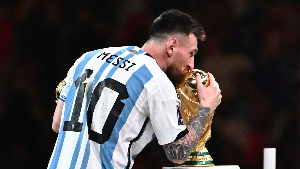 Six of Lionel Messi’s shirts from Qatar World Cup triumph to be sold at auction