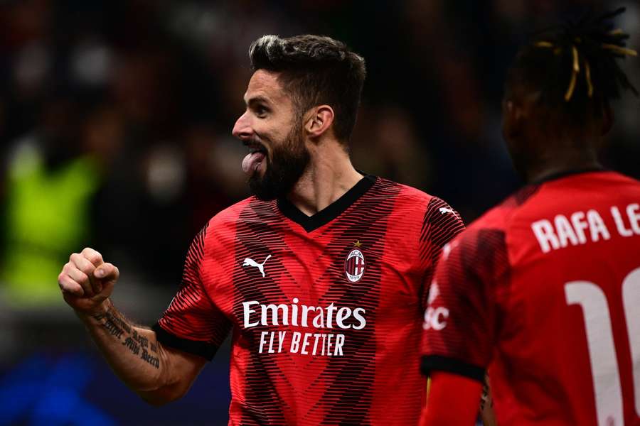 UEFA Champions League: Olivier Giroud header earns AC Milan crucial win over PSG