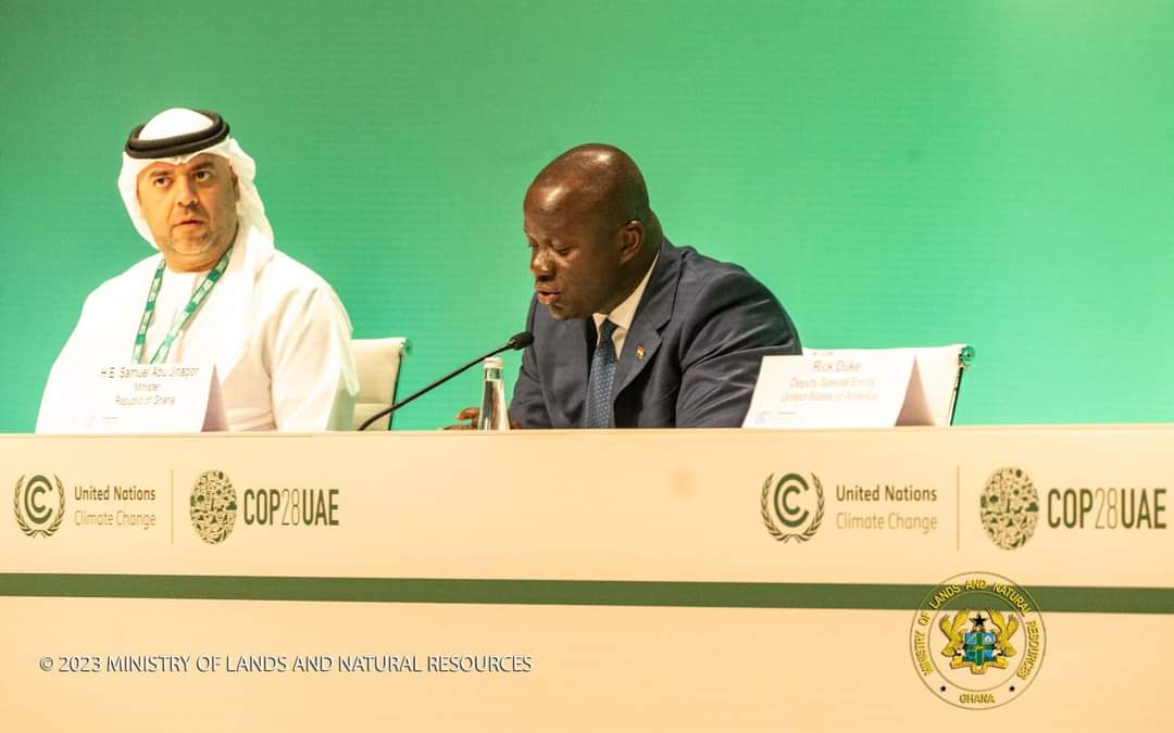 Climate Change Action: The time is now – Lands Minister to world leaders as Ghana wraps up COP28 engagement