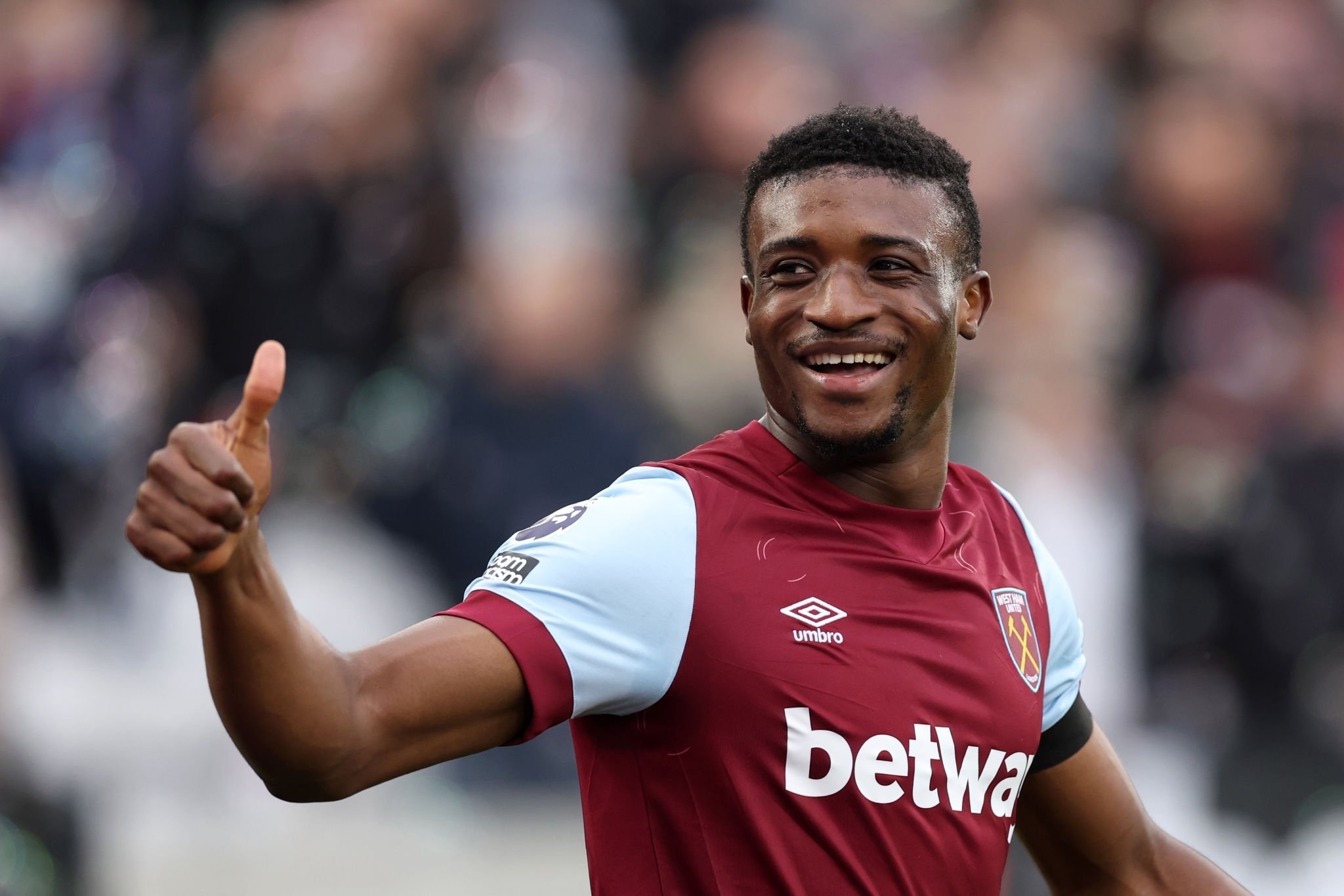 Ghana midfielder Mohammed Kudus scores as West Ham draw against Crystal Palace