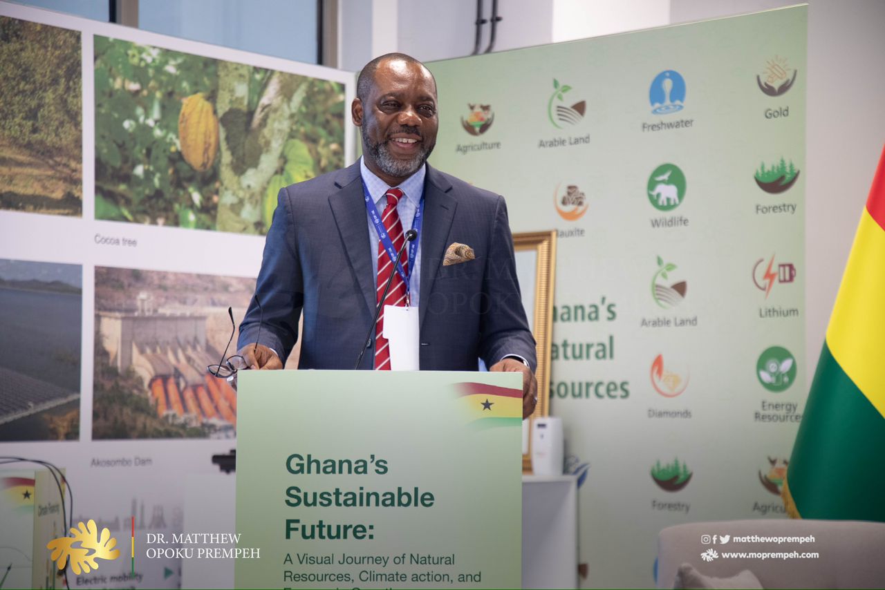 Partner Ghana Undertake Projects Under our ETF – Energy Minister Tells Investors at COP28
