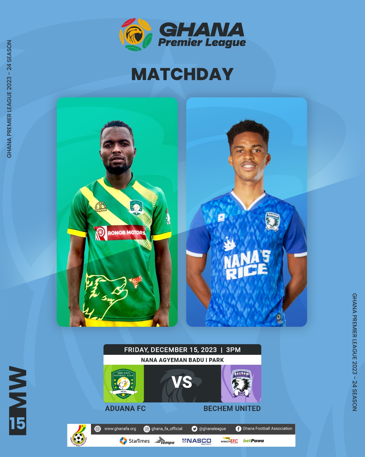2023/24 GPL: Aduana Stars battle Bechem United on Friday