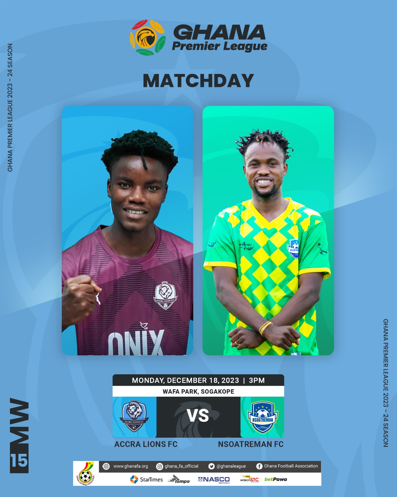2023/24 GPL: Accra Lions face Nsoatreman FC today