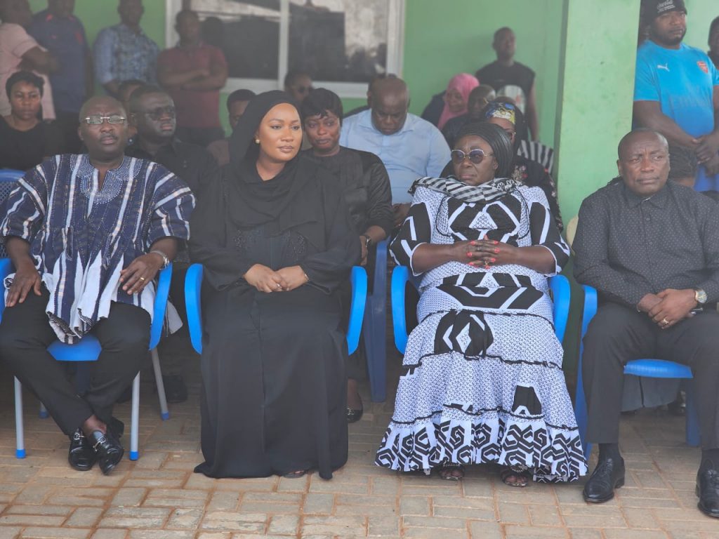 Funeral Held for Samira Bawumia’s Bodyguard, Fuseni Mumuni, Following Tragic Accident