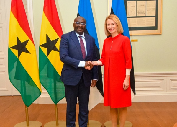 Digital Ghana Meets E-Estonia As VP Bawumia Holds Talks With Estonia President, PM In Tallinn