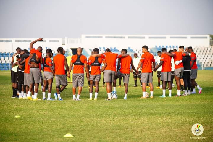 2023 AFCON: 24 Black Stars open training at Abrankese