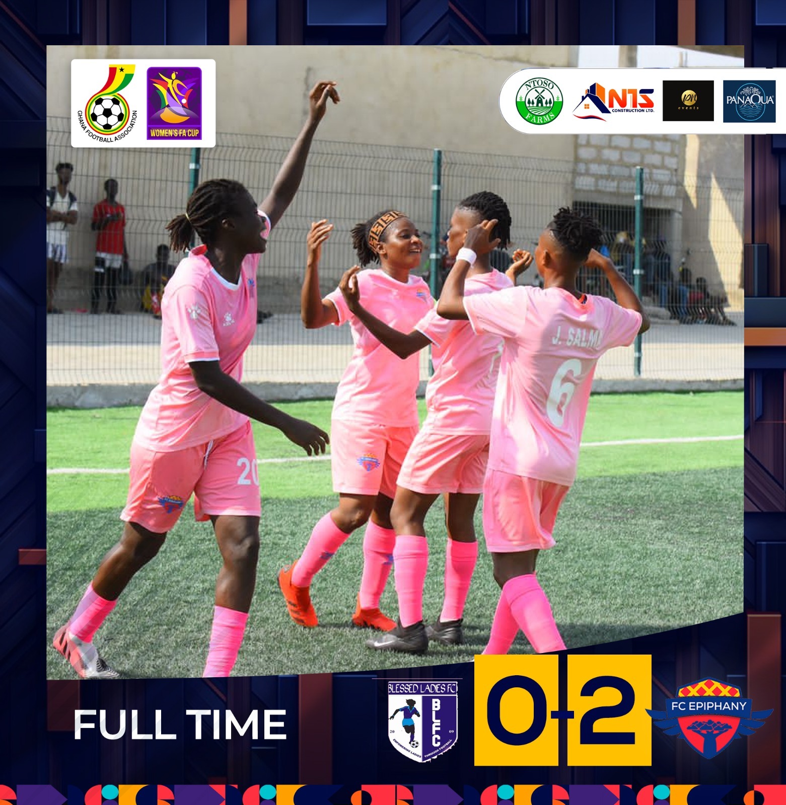 Women’s FA Cup: Epiphany Warriors book round of 16 Place with 2-0 win over Blessed Ladies