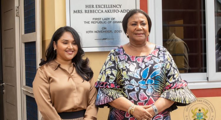 Rebecca, Guyana First Lady Visit KBTH Projects