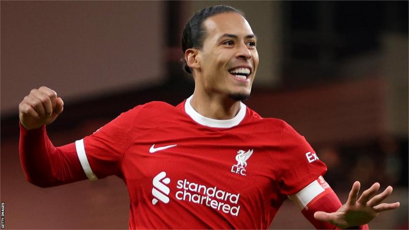 Liverpool captain Virgil van Dijk says he is ‘fully committed’ to club
