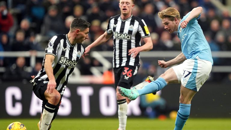 De Bruyne’s masterful cameo inspires Man City to dramatic win at Newcastle