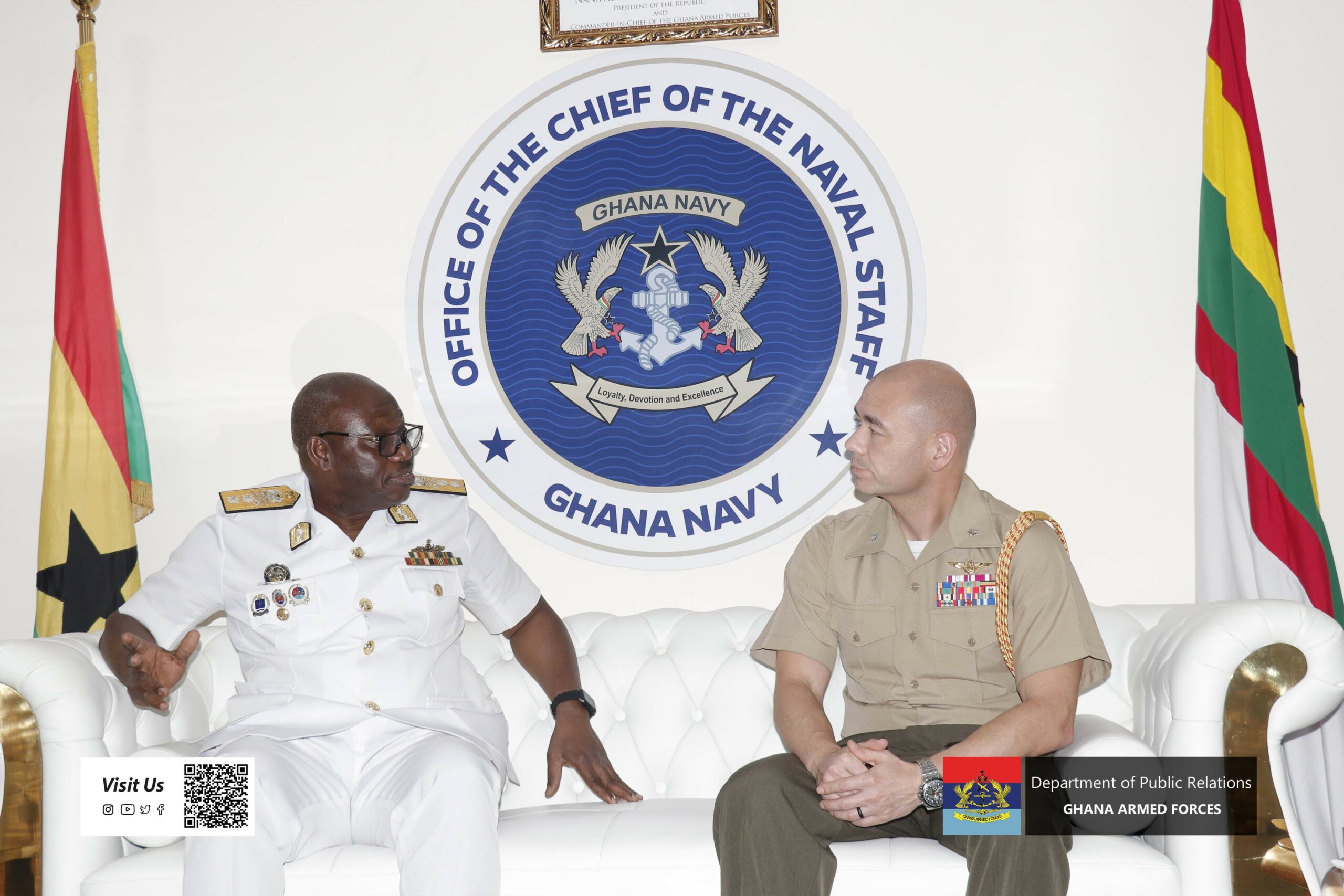 NEWLY APPOINTED US DA TO GHANA MAKES MAIDEN VISIT TO CNS