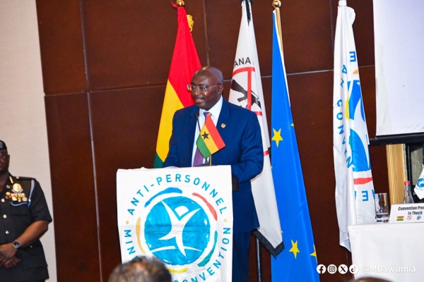 Greater Collaboration Necessary In Fight Against Use Of Improvised Anti-Personnel Mines – VP Bawumia