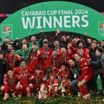 Last-gasp Van Dijk header seals Carabao Cup win for Liverpool