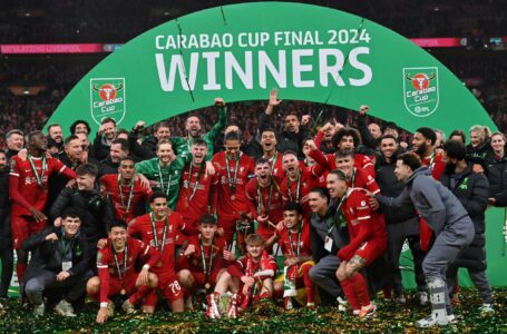Last-gasp Van Dijk header seals Carabao Cup win for Liverpool