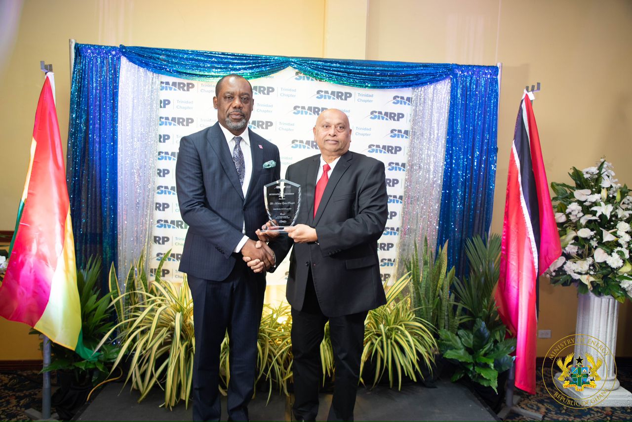 Opoku Prempeh Bags SMRP International Leadership Award in Trinidad and Tobago