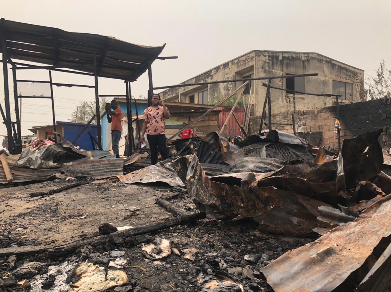 Devastating fire in Tema Central leaves scores homeless, ignites political criticism