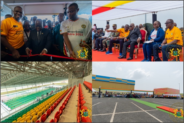 President Akufo-Addo Commissions Borteyman Sports Facilities; Ghana Ready To Host Historical 13th African Games