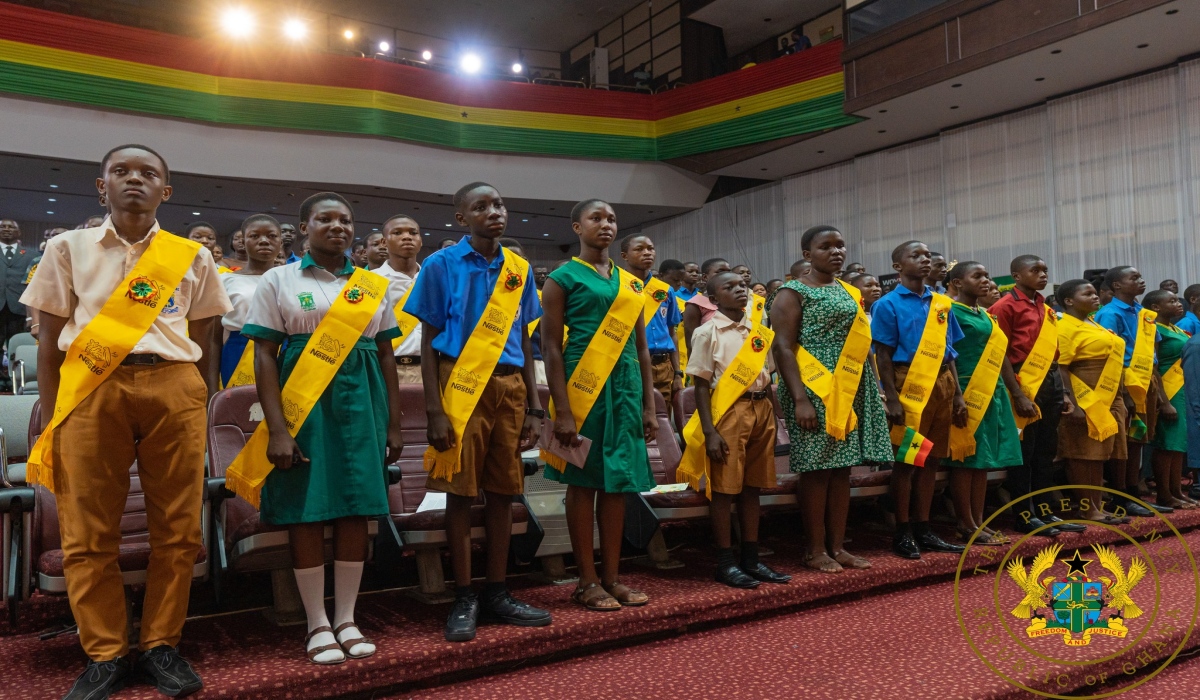 President Akufo-Addo Honours 46 Top Performing BECE Students