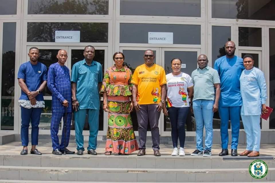 #Accra2023 African Games: LOC invites Mayor of Accra to official opening Ceremony