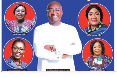 BREAKING THE EIGHT (8): A WOMAN RUNNING MATE CONSIDERATION IS KEY TO THE NEW PATRIOTIC PARTY