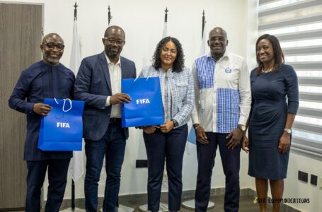 FIFA development office team visit GFA