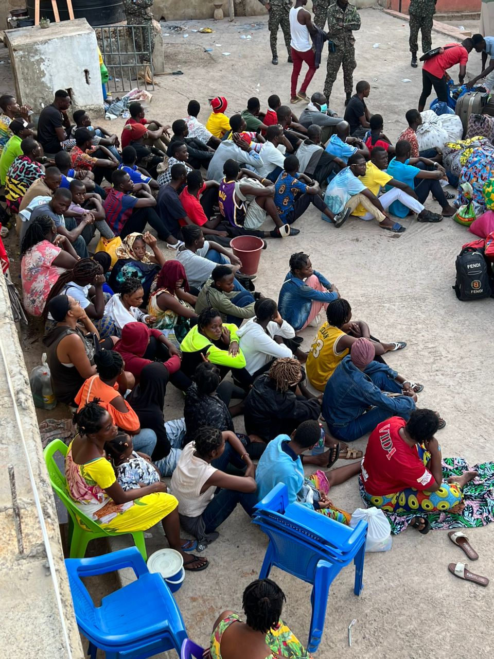 66 Ivorians, 6 Nigerians busted in latest immigration swoop in Western Region