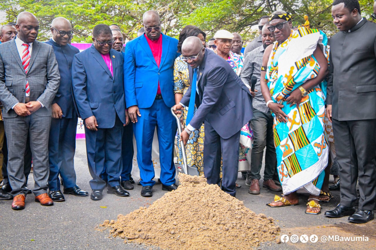 Trinity Theological Seminary to get 200-bed hostel as Bawumia cuts sod for construction
