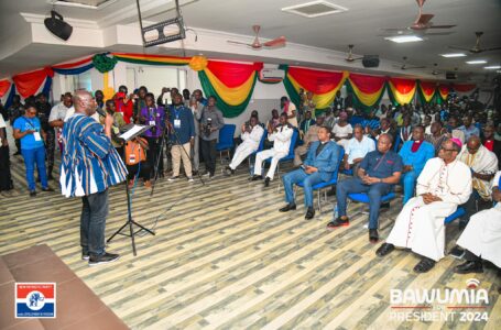 Vice President Bawumia tours the Upper East Region