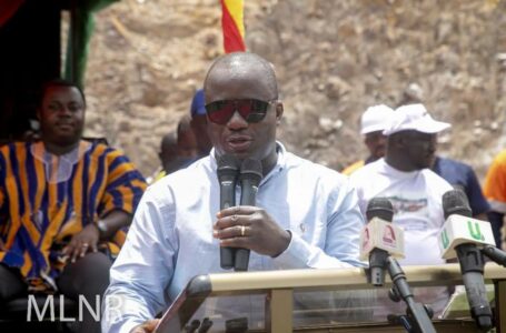 LANDS MINISTER COMMISSIONS HIMAN ANKOBRAH COMMUNITY MINING SCHEME; 8000 DIRECT AND INDIRECT JOBS TO BE CREATED