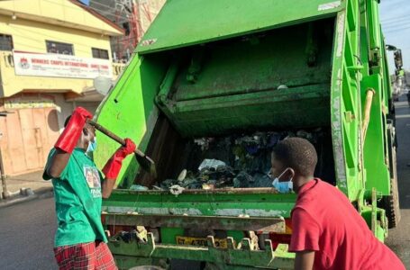 AMA supports Gamashie Youth with logistics to clean, desilt drains