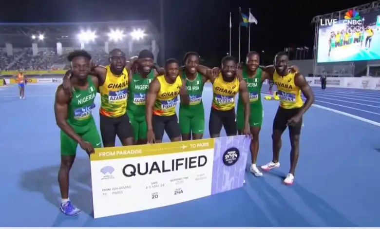Ghana qualifies for 2024 Paris Olympics 4x100m men’s relay