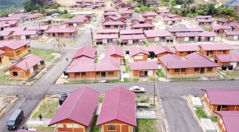 Joy in Appiatse as Bawumia commissions 124 housing units for reconstructed community