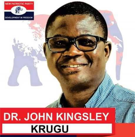 Zebilla: Vote for me to bring development – Dr. Kingsley Krugu to residents