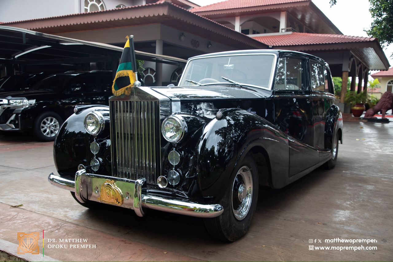 Otumfuo @25- NAPO Extols Preservation of Vintage Rolls-Royce