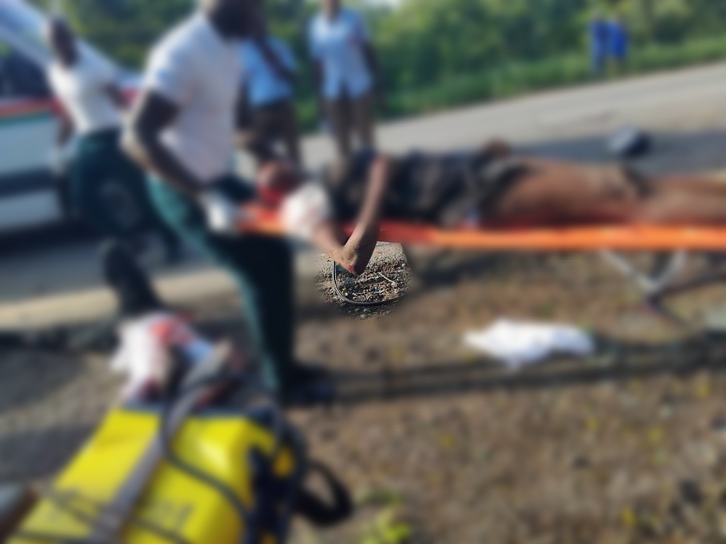 Two dead, dozen injured in fatal accident on Apam-Winneba Highway