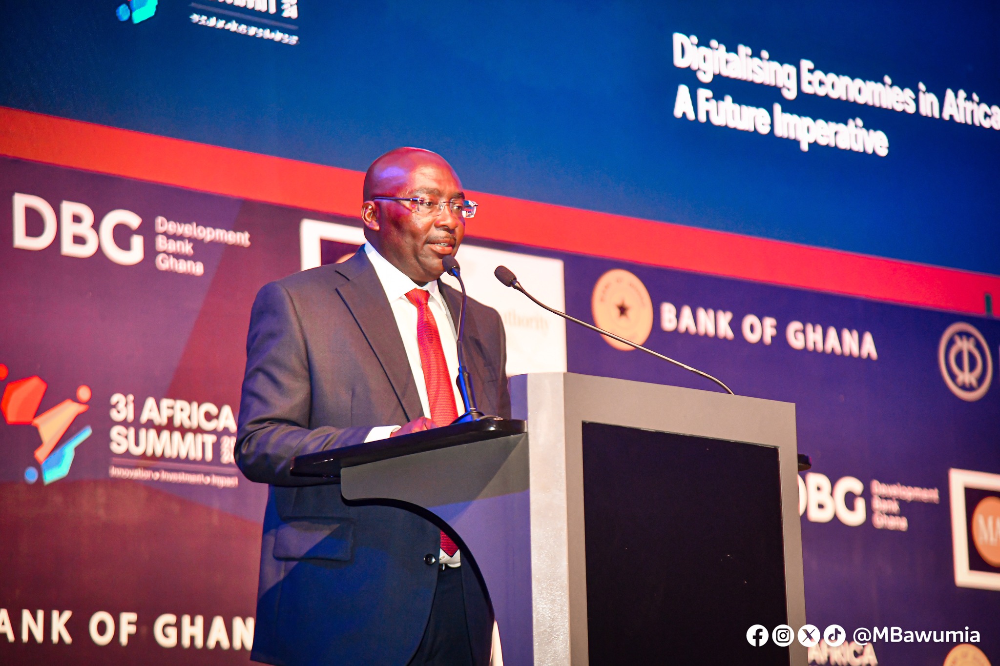 Digital identity and mobile money interoperability are key to financial inclusion in Africa- Vice President Bawumia