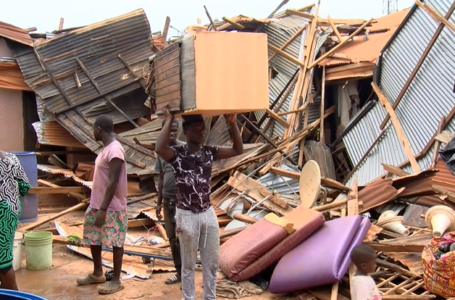 Over 50 homes at Jachie in Ashanti Region battered by storm