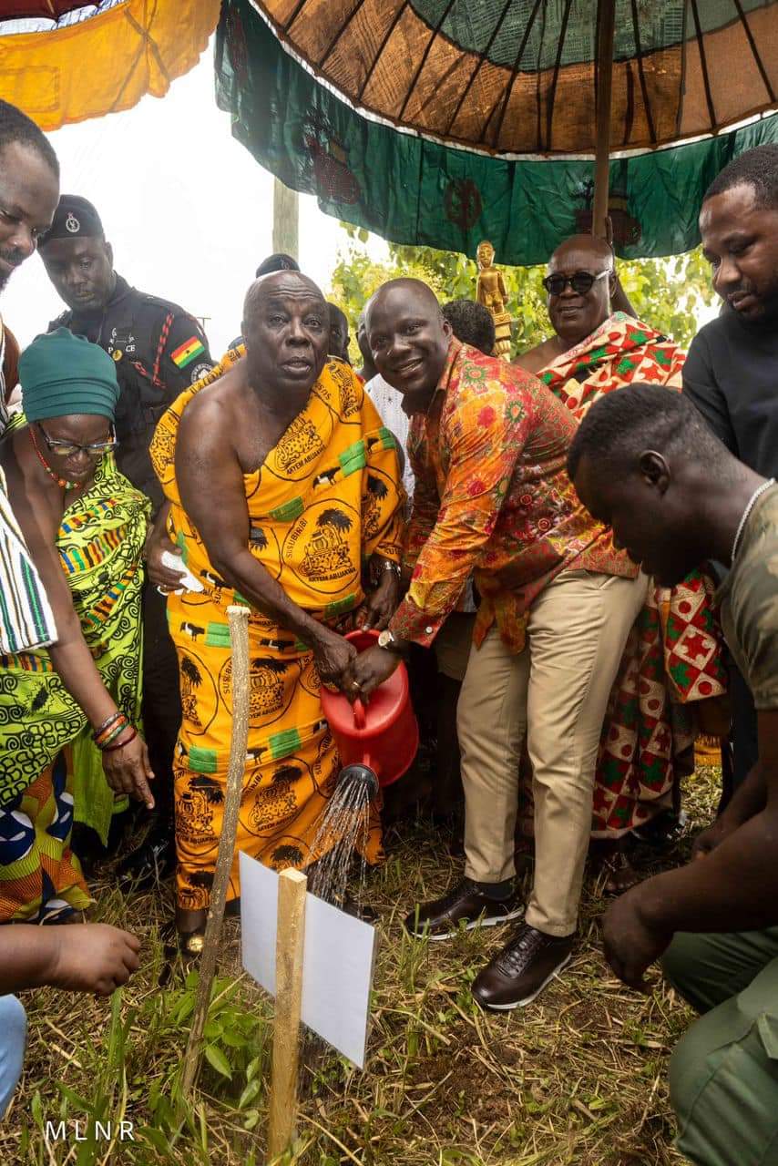 GREEN GHANA 2024:OKYENHENE, LANDS MINISTRY LAUNCHES FOURTH EDITION OF ‘ONE-STUDENT-ONE TREE’ INITIATIVE