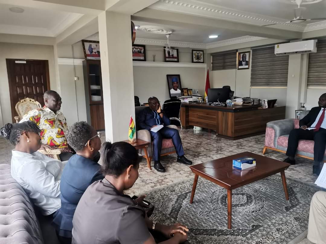 MANAGEMENT OF THE GHANA AUDIT SERVICE PAYS COURTESY CALL ON THE EASTERN REGIONAL MINISTER