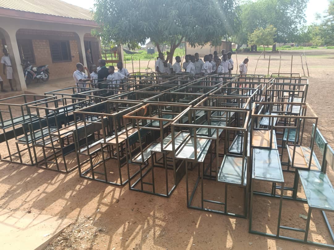Tamale North MP donates furniture to schools to boost teaching and learning