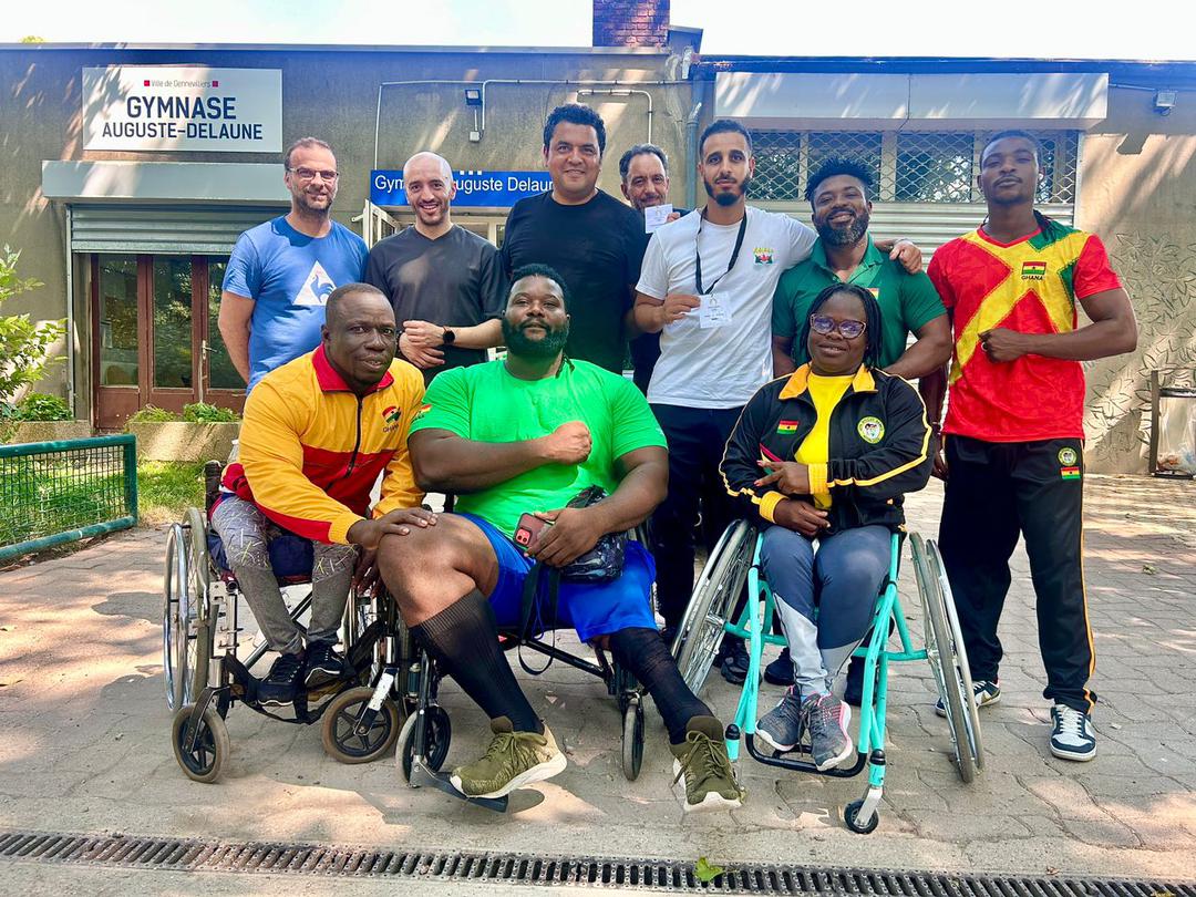 Team Ghana prepares for Paralympic Games with a training camp in Paris