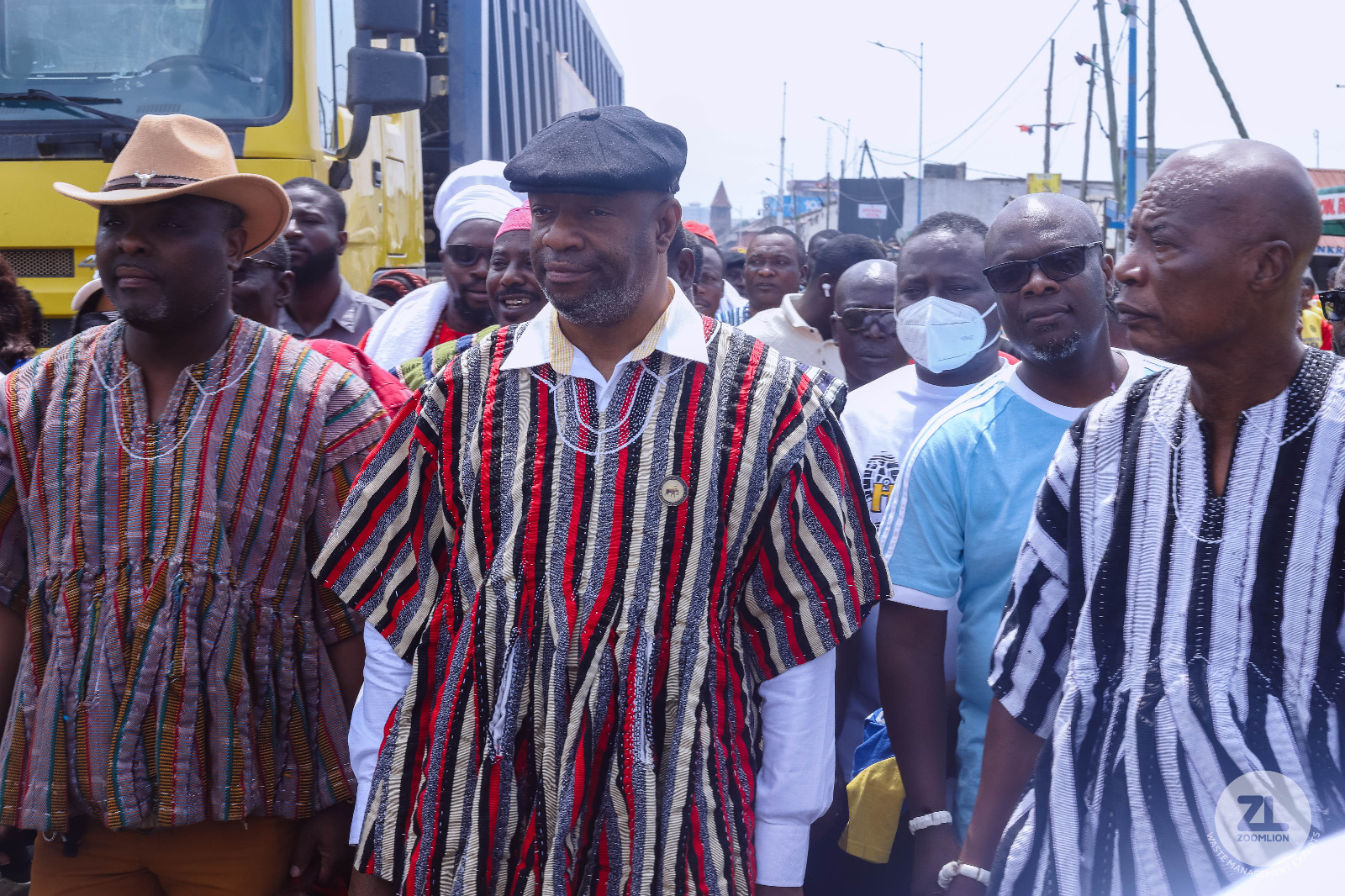 Ga Mantse, Ministers, Accra Mayor lead charge of Homowo clean up exercise