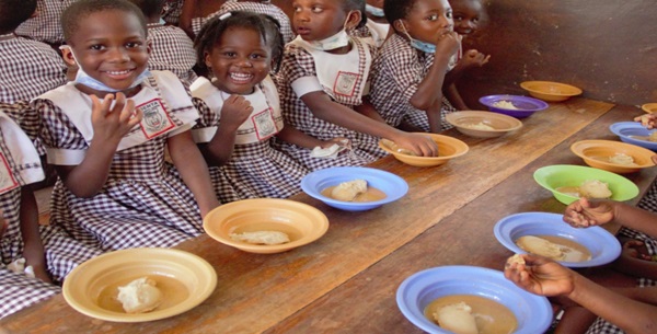 Government pays school feeding caterers 2024 first term arrears